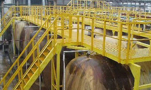 A fibra de vidro de ASTM reforçou a resistência de corrosão plástica da raspagem da passagem dos Gratings FRP