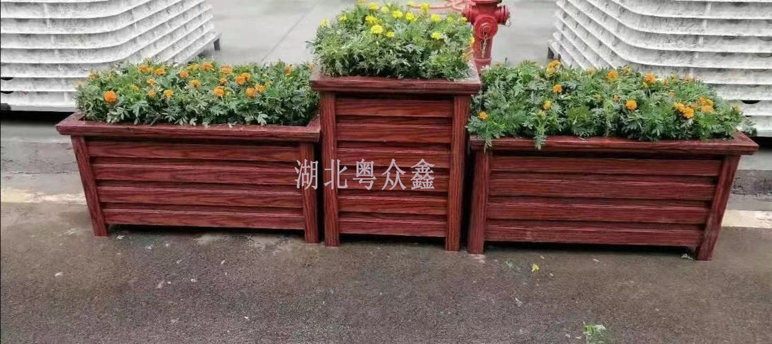 Tubo imitado de madeira de FRP Pultruded que apoia a resistência de corrosão do conjunto de DIY