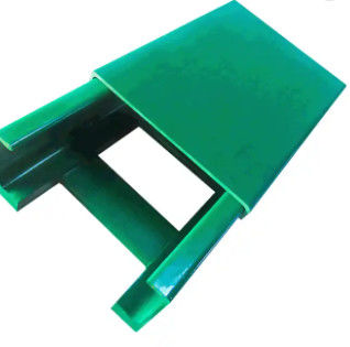 Tipo contínuo verde cabo Tray Non Combustible High Flexibility da escada de FRP