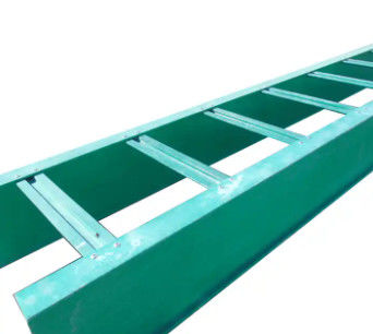 Tipo contínuo verde cabo Tray Non Combustible High Flexibility da escada de FRP