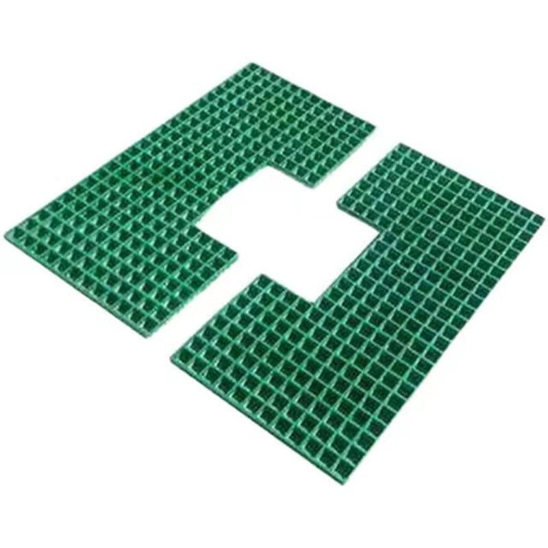 Produtos pultrudados de FRP OEM com excelente resistência à abrasão, grelha de canteiro de flores