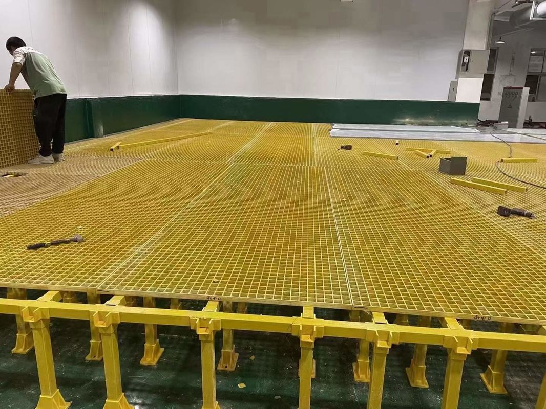 Personalizado Vários tamanho FRP Grelha para calçada ou plataforma para satisfazê-lo