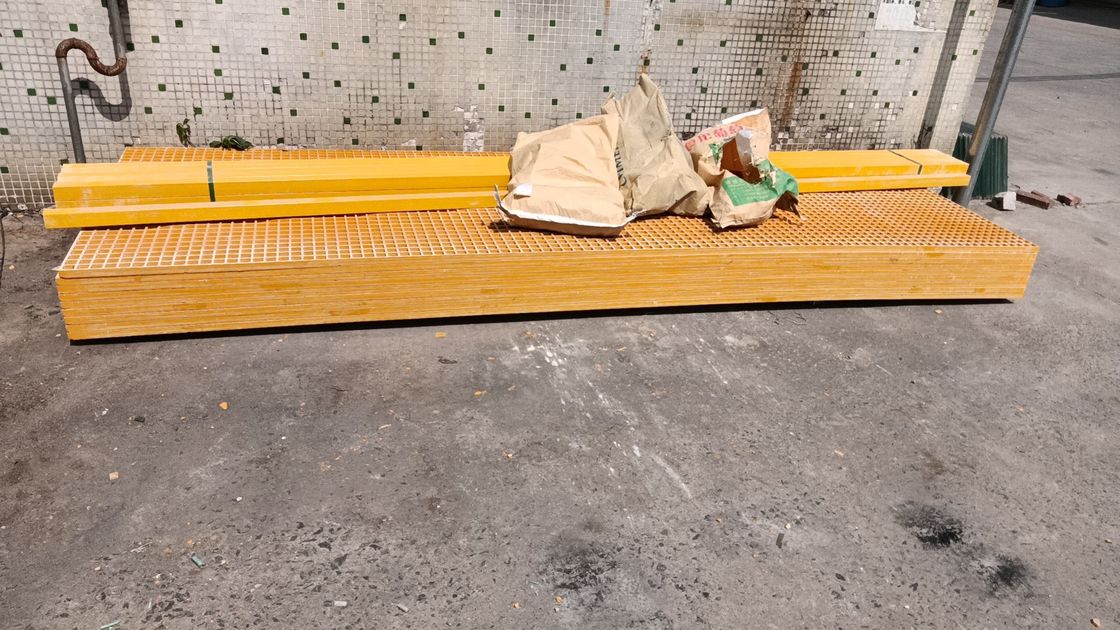 Personalizado Vários tamanho FRP Grelha para calçada ou plataforma para satisfazê-lo