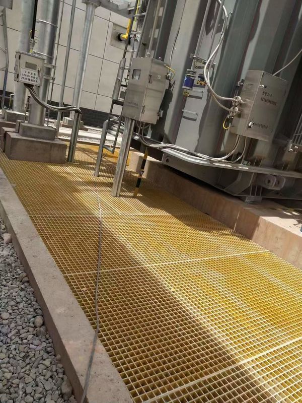 Peixe Farm FRP Grating Walkway ou plataforma pode ser personalizado para tamanho e cor