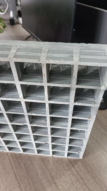 Grelhas de malha de FRP de rede microporous para uso de calçada ou plataforma